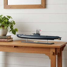 Load image into Gallery viewer, Hand Painted Model Boat (624233) - Black
