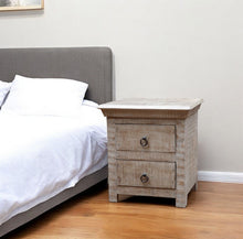 Load image into Gallery viewer, 24" Two Drawer Nightstand - Gray