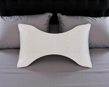 Load image into Gallery viewer, Hypoallergenic Cotton Wool Ergonomic Bed Pillow - Standard
