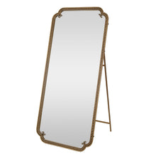 Load image into Gallery viewer, Full Length Mirror With Stand, Floor Standing Dressing For Bedroom - Antique Gold