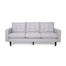 Load image into Gallery viewer, Jenny - Contemporary Tufted Fabric 3 Seater Sofa