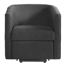 Load image into Gallery viewer, Power Lift Recliner Barrel Shape Reclining Chair With Footrest And Side Pocket