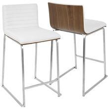 Load image into Gallery viewer, Mara - Contemporary Elegant Design Counter Stool (Set of 2)