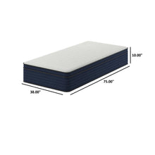 Load image into Gallery viewer, 10" Medium Firm Euro Top Hybrid Cooling Gel Infused Pocket Spring And Memory Foam Mattress