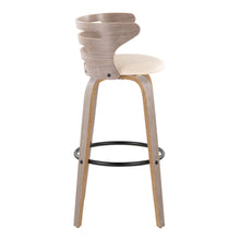 Load image into Gallery viewer, Cosini - Mid Century Modern Fixed Height, Barstool & Swivel And Round Footrest (Set of 2)