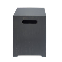 Load image into Gallery viewer, Modern Tank Holder Side Table With Powder Coated Frame