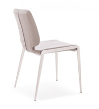 Load image into Gallery viewer, Faux Leather Dining Side Chairs (Set of 2) - Dark Gray