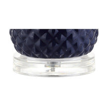Load image into Gallery viewer, 23" Novelty Table Lamp LED With Drum Shade - Navy Blue