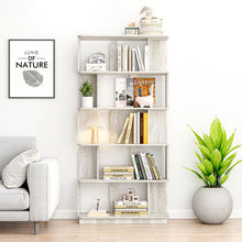 Load image into Gallery viewer, Modern 5 Tier Open Storage Bookcase