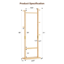 Load image into Gallery viewer, Solid Wood Simple Hat Rack