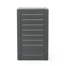 Load image into Gallery viewer, Aluminum Outdoor C - Shaped Side Table For Patio