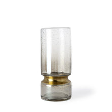 Load image into Gallery viewer, Abstract Cylinder Table Vase (397511) - Gold