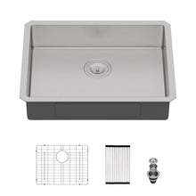 Load image into Gallery viewer, Undermount Sink, Low Depth Single Bowl