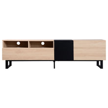Load image into Gallery viewer, TV Stand For 80'' TV With Double Storage Space, Media Console Table With Drop Down Door