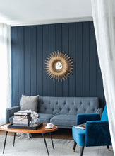 Load image into Gallery viewer, Retro DesignSunburst Metal Wall Mirror Decorative Mirror For A Bedroom Dressing Room, Hallway Or Living Space - Gold
