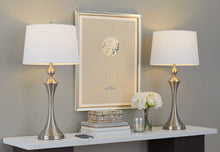 Load image into Gallery viewer, Flint - Contemporary Table Lamp Built In USB Port (Set of 2)