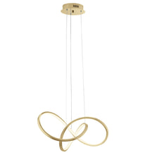 Load image into Gallery viewer, LED Dimmable Metal Smart Enabled Chandelier - Gold