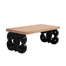 Load image into Gallery viewer, Ornate Scroll Base Coffee Table