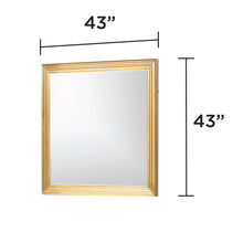 Load image into Gallery viewer, Obsession - Square Mirror - White