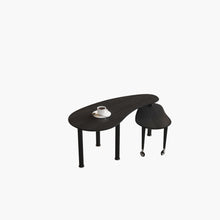 Load image into Gallery viewer, Rotatable Cocktail Table With Solid Legs, 360 Degree Rotating