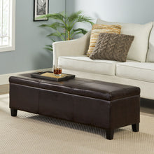 Load image into Gallery viewer, Glouster - Contemporary Storage Ottoman