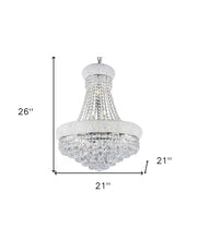 Load image into Gallery viewer, Lantern Empire Transparent Glass Led Ceiling Light With Clear Shades - Silver