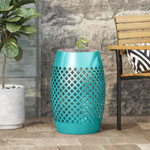 Load image into Gallery viewer, Roswell - Outdoor Side Table With Mosaic Tile Top