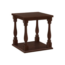Load image into Gallery viewer, Accent Table, 2 Tier, Square, Traditional - Espresso