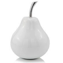 Load image into Gallery viewer, Jumbo Pear Shaped Accent Home Decor - White