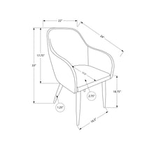 Load image into Gallery viewer, Dining Side Chair, Upholstered For Dining Room, Contemporary & Modern (Set of 2)