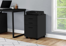 Load image into Gallery viewer, File Cabinet, Rolling Mobile, Storage Drawers, Printer Stand, Office, Work, Contemporary, Modern