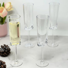 Load image into Gallery viewer, Oval Halo - Acrylic Champagne Flutes (Set of 4)