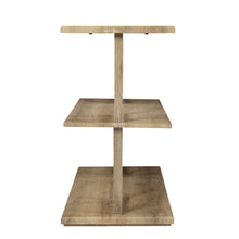 Load image into Gallery viewer, Floor Shelf Console Table With Shelves - Natural
