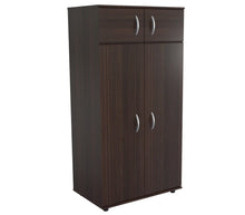Load image into Gallery viewer, 32" Melamine Mirro Combo Dresser - Espresso