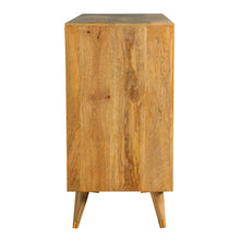 Load image into Gallery viewer, Austin - 3 Door Accent Cabinet With Tapered Legs - Natural
