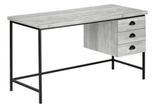 Load image into Gallery viewer, Computer Desk For Home Office, Laptop, 3 Storage Drawers, Contemporary & Moder