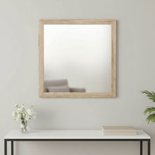 Load image into Gallery viewer, 40" Square Framed Accent Mirror - Natural