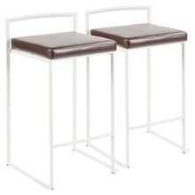 Load image into Gallery viewer, Fuji - Simple Elegance, Contemporary Stackable Counter Stool