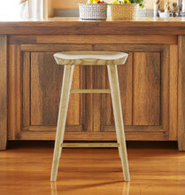 Load image into Gallery viewer, Backless Counter Height Bar Chair - Natural