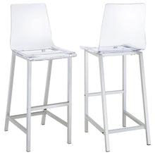 Load image into Gallery viewer, Bar Stools (Set of 2) - Clear