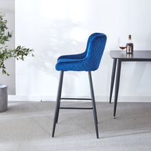 Load image into Gallery viewer, Ergonomic Counter Height Bar Stool (Set of 2)