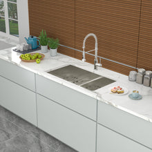 Load image into Gallery viewer, Modern Double Bowl Undermount Sink Design With 10" Deep Basins