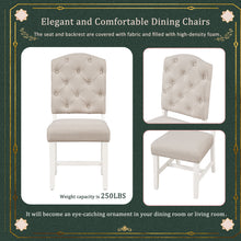 Load image into Gallery viewer, Retro Style Dining Chair Set