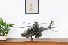 Load image into Gallery viewer, Hand Painted Model Airplane Tabletop Sculpture (401099) - Green