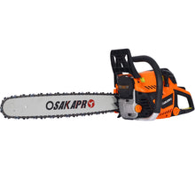 Load image into Gallery viewer, 58Cc Gasoline Chainsaw 20" For Tree And Wood Cutting Epa Compliant - Orange