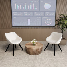 Load image into Gallery viewer, Medieval - Table And Dining Chair Set For Home Kitchen - White / Wood