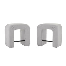 Load image into Gallery viewer, Boucle Stool (Set of 2)