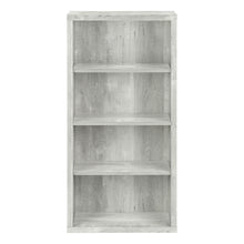 Load image into Gallery viewer, Four Tier Bookcase - Gray