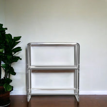 Load image into Gallery viewer, Plastic Two Tier Bookcase - Clear