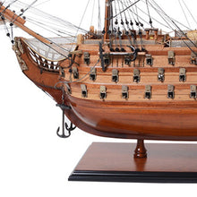 Load image into Gallery viewer, Hand Painted Model Boat (624632) - Light Brown
